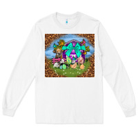White Farm animal easter tumbler Easter Day Long Sleeve Tee - Neo Western