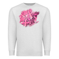 Oatmeal Heather breast cancer patches Premium Sweatshirt - Jasminsmagicworld