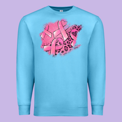 Breast Cancer Patches Premium Sweatshirt Designed By Jasminsmagicworld