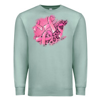 Seafoam breast cancer patches Premium Sweatshirt - Jasminsmagicworld