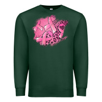 Sports Green breast cancer patches Premium Sweatshirt - Jasminsmagicworld