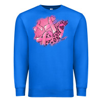 True Royal breast cancer patches Premium Sweatshirt - Jasminsmagicworld