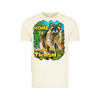 Vintage Arctic raccoon home is where the trash is Vintage Tee - BarkalooDesign