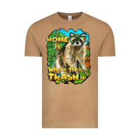 Vintage Camel raccoon home is where the trash is Vintage Tee - BarkalooDesign