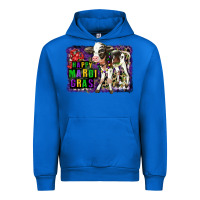 Cobalt Mardi Gras Calf Urban Hoodie - LillyAllenDesigns