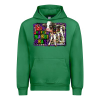 Emerald Mardi Gras Calf Urban Hoodie - LillyAllenDesigns