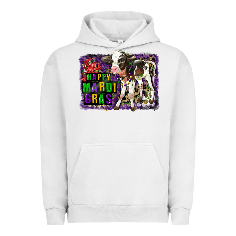 Mardi Gras Calf Urban Hoodie by LillyAllenDesigns | Teevron