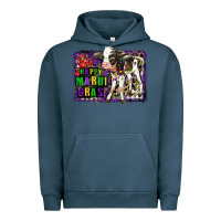 Pigment Midnight Navy Mardi Gras Calf Urban Hoodie - LillyAllenDesigns