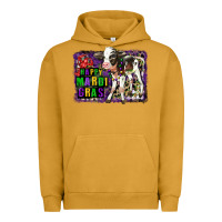 Pigment Peanut Butter Mardi Gras Calf Urban Hoodie - LillyAllenDesigns