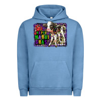 Pigment Pebble Blue Mardi Gras Calf Urban Hoodie - LillyAllenDesigns