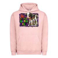 Pigment Salmon Mardi Gras Calf Urban Hoodie - LillyAllenDesigns