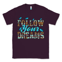 Plum follow your dreams Classic Tee - HRA Design Shop