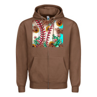 Chestnut baseball leopard turquoise cactus sunflower Zipper Hoodie - JahusDesignShop