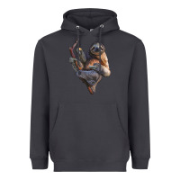 Smoke Sloth Heavyweight Hoodie - LillyAllenDesigns