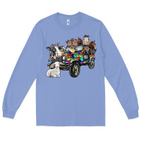 Colony Blue farm life Long Sleeve Tee - SublimationCraftShop
