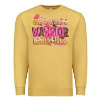 Antique Gold this is what a warrior looks like Premium Sweatshirt - NancyCooperArtShop