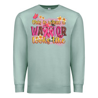 Seafoam this is what a warrior looks like Premium Sweatshirt - NancyCooperArtShop