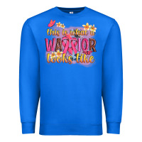 True Royal this is what a warrior looks like Premium Sweatshirt - NancyCooperArtShop