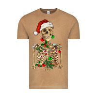 Vintage Camel Christmas Skeleton Vintage Tee - RanaPortraitStore