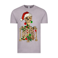 Vintage Zinc Christmas Skeleton Vintage Tee - RanaPortraitStore