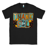 Black thankful Classic Tee - FaDigitalArtStudio