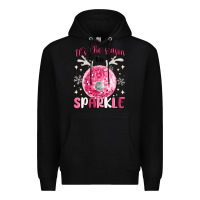 Black it's the season to sparkle Premium Hoodie - MaliasSmallBusiness