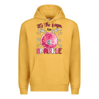 Mustard it's the season to sparkle Premium Hoodie - MaliasSmallBusiness