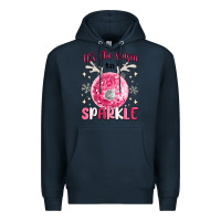 Navy it's the season to sparkle Premium Hoodie - MaliasSmallBusiness