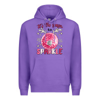 Purple it's the season to sparkle Premium Hoodie - MaliasSmallBusiness