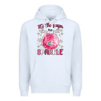 White it's the season to sparkle Premium Hoodie - MaliasSmallBusiness