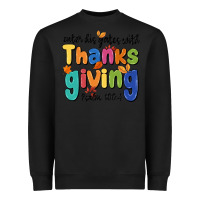 Black enter his gates with thanksgiving psalm 100 4 Heavyweight Sweatshirt - MaliasSmallBusiness