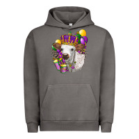 Pigment Tornado Mardi Gras Longhorn Calf Urban Hoodie - LillyAllenDesigns