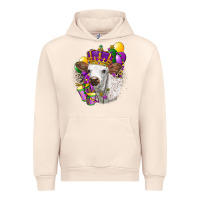 Sandshell Mardi Gras Longhorn Calf Urban Hoodie - LillyAllenDesigns
