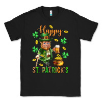 Black Happy st. patricks day Classic Tee - Neo Western