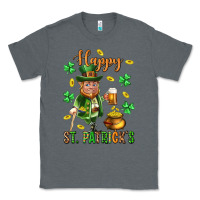Charcoal Heather Happy st. patricks day Classic Tee - Neo Western