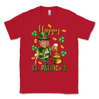Red Happy st. patricks day Classic Tee - Neo Western