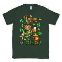 Sports Green Happy st. patricks day Classic Tee - Neo Western
