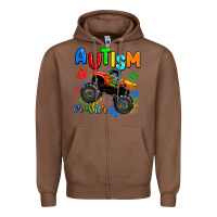 Chestnut autism crusher Zipper Hoodie - AdoDesignShop