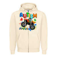 Sandshell autism crusher Zipper Hoodie - AdoDesignShop