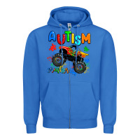 True Royal autism crusher Zipper Hoodie - AdoDesignShop
