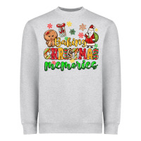 Heather Grey baking christmas memories Heavyweight Sweatshirt - MaliasSmallBusiness