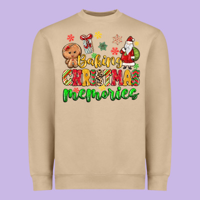 Heavyweight Sweatshirt baking christmas memories