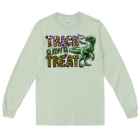 Matcha Trick RAWR Treat Long Sleeve Tee - CowhideDigitalArt