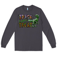 Smoke Trick RAWR Treat Long Sleeve Tee - CowhideDigitalArt