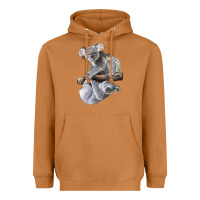 Meerkat Koala Heavyweight Hoodie - LillyAllenDesigns
