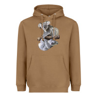 Toasted Coconut Koala Heavyweight Hoodie - LillyAllenDesigns