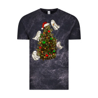 Cloud Black christmas spirits Vintage Tee - RanaPortraitStore