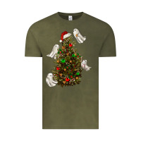 Vintage Olive christmas spirits Vintage Tee - RanaPortraitStore
