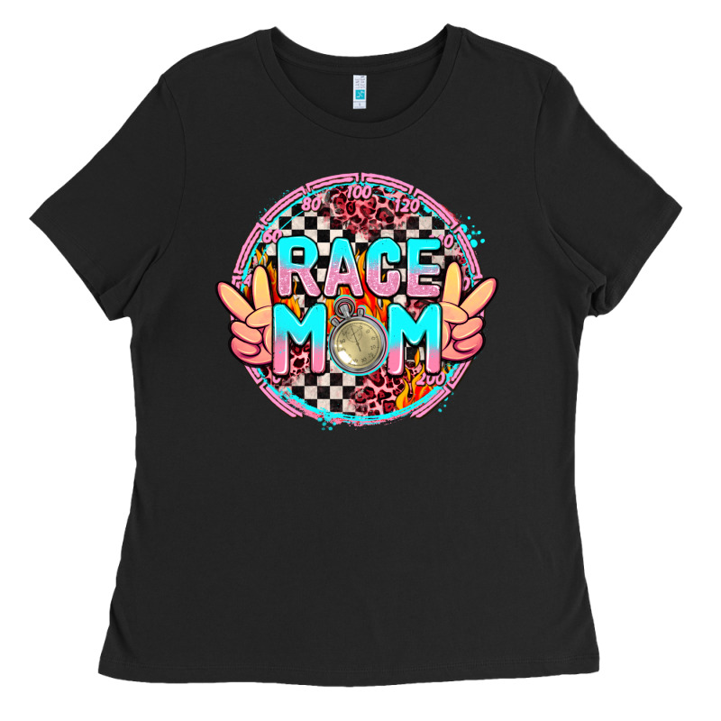 Race Mom Ladies Tee by AdoDesignShop | Teevron