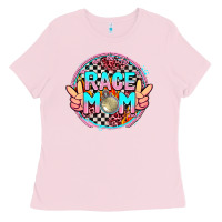 Bubblegum Pink race mom Ladies Tee - AdoDesignShop
